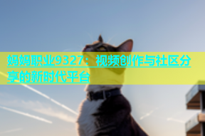 妈妈职业9327：视频创作与社区分享的新时代平台