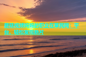 蘑菇视频妈妈的职业在草民网：平台，轻松发现新片