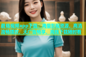 蘑菇视频app下载：海量影视资源，高清流畅播放，无广告畅享，离线下载随时看